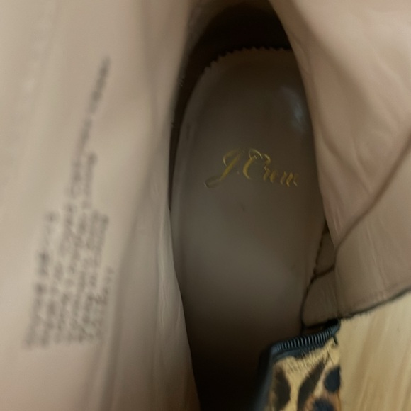 J Crew calf hair pointy ankle boots - Picture 4 of 5